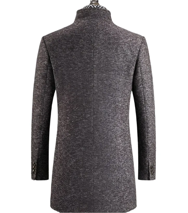 Men's Wool Winter Windproof Coat