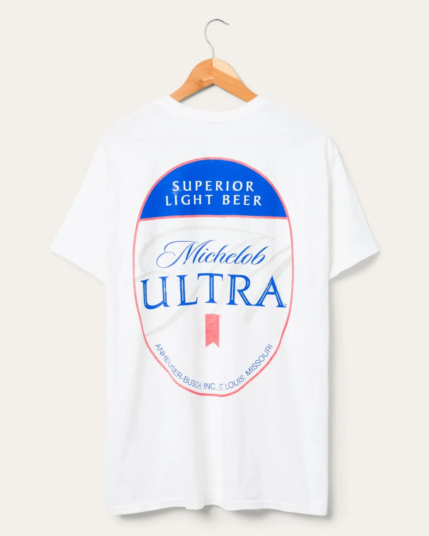 Michelob Ultra flea market tee