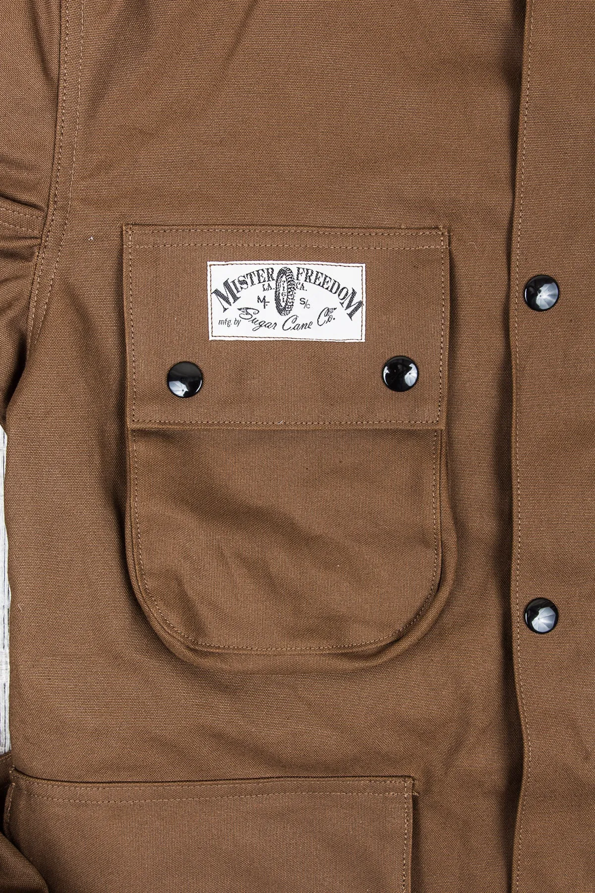 Mister Freedom Mulholland Drizzle King Jacket Brown Duck