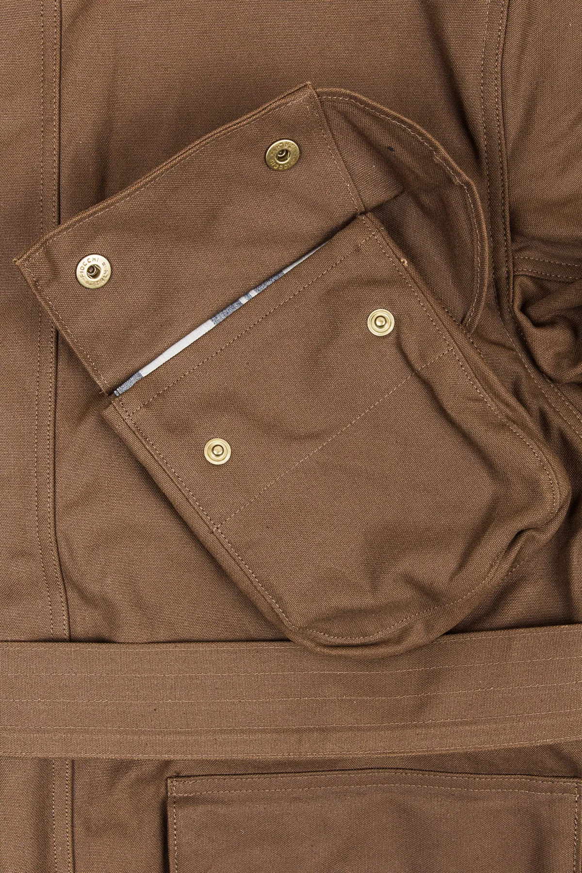 Mister Freedom Mulholland Drizzle King Jacket Brown Duck
