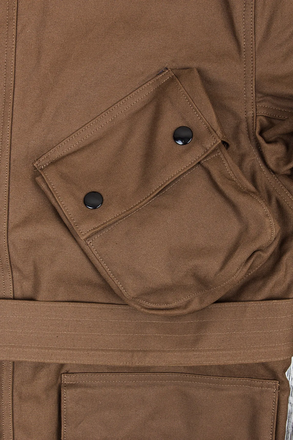 Mister Freedom Mulholland Drizzle King Jacket Brown Duck