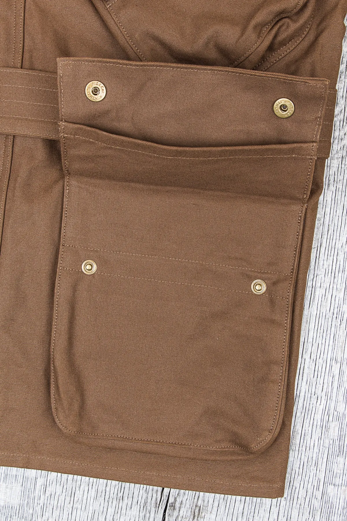 Mister Freedom Mulholland Drizzle King Jacket Brown Duck