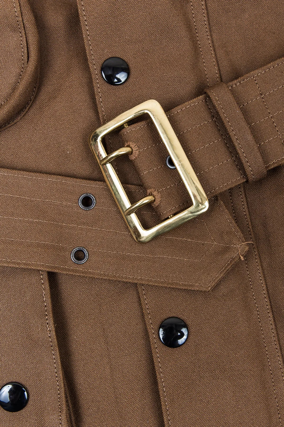 Mister Freedom Mulholland Drizzle King Jacket Brown Duck