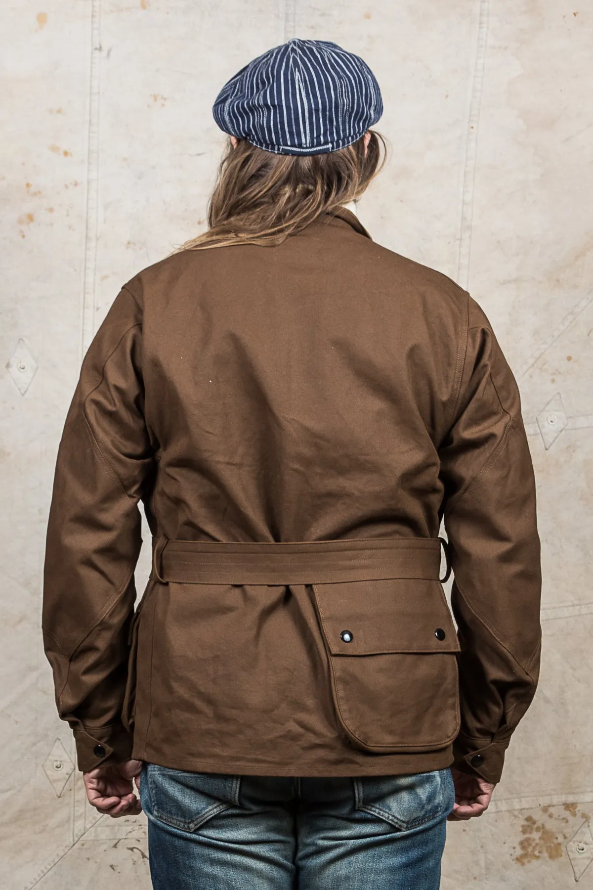 Mister Freedom Mulholland Drizzle King Jacket Brown Duck
