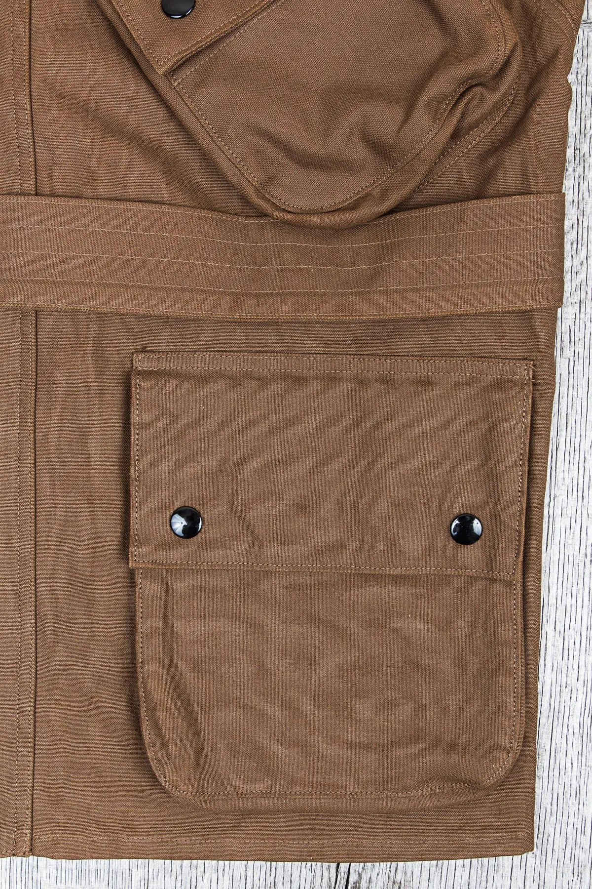 Mister Freedom Mulholland Drizzle King Jacket Brown Duck