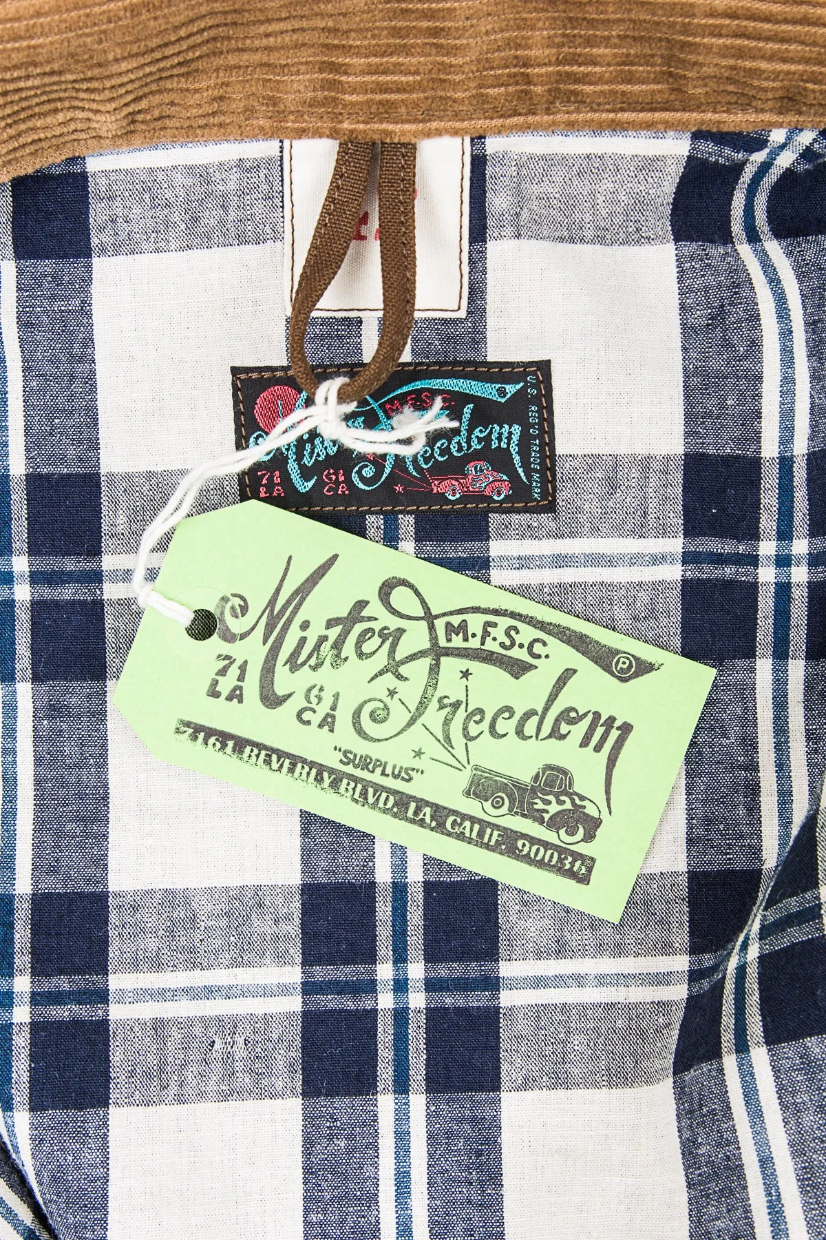 Mister Freedom Mulholland Drizzle King Jacket Brown Duck