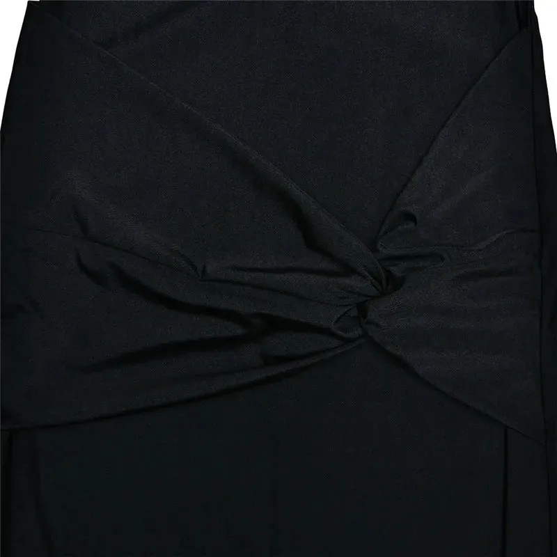 One Shoulder Sleeveless Bodycon Dress - Shantal