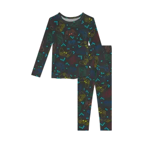 Posh Peanut Basic Long Sleeve kids Gamer Loungewear Pajama & Pants in Posh Player One