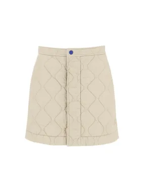 Quilted Mini Skirt