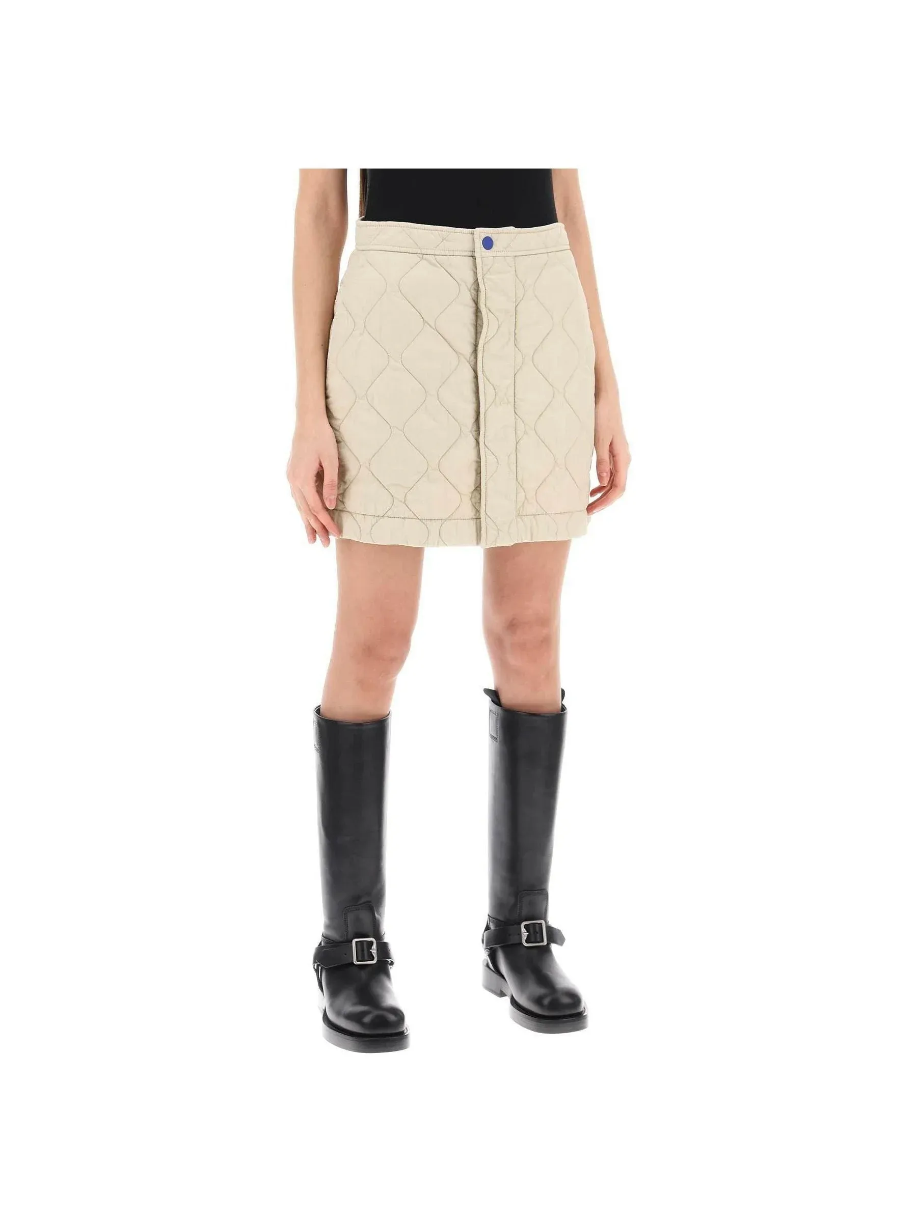 Quilted Mini Skirt