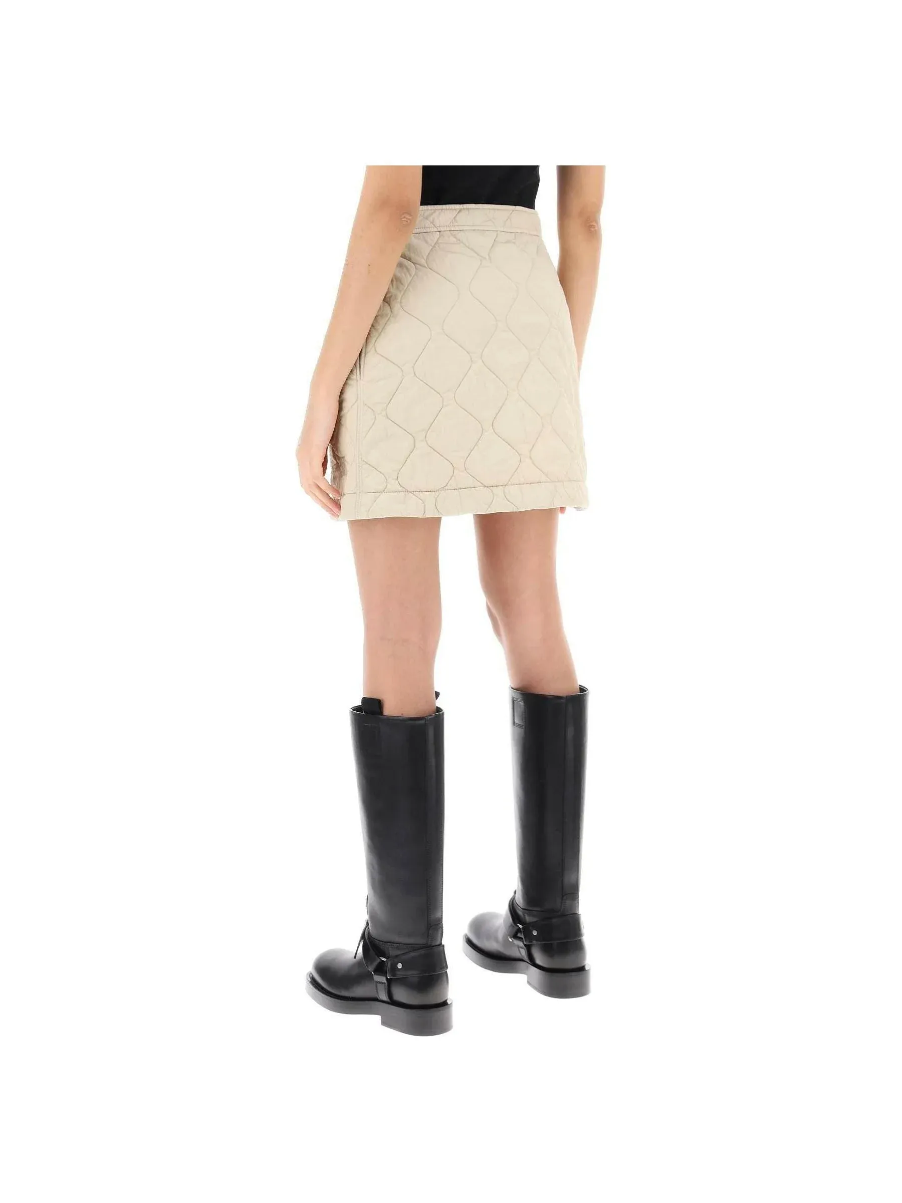 Quilted Mini Skirt
