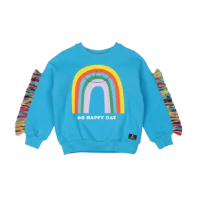 ROCK YOUR BABY - OH HAPPY DAY BLUE SWEATSHIRT