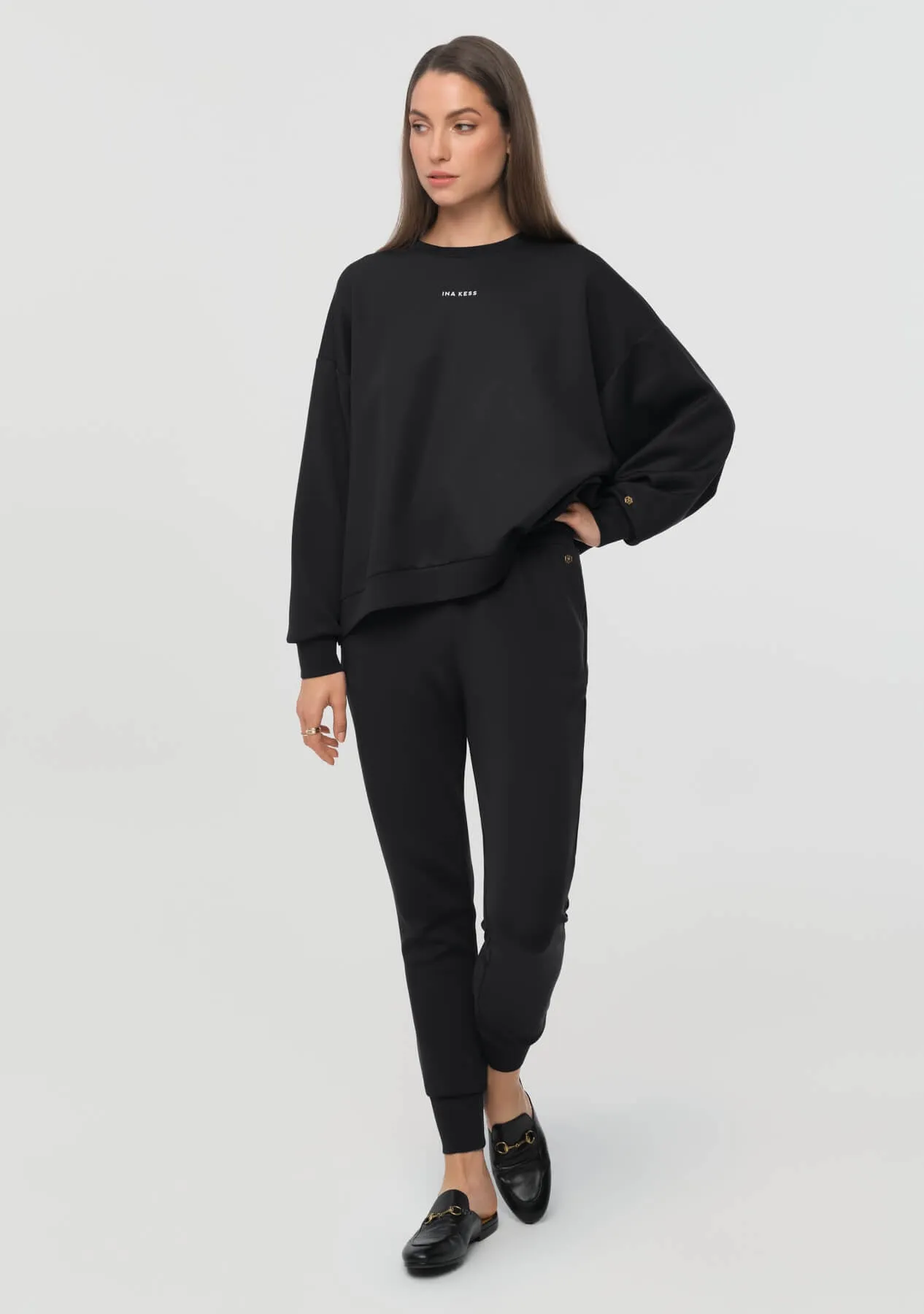 ROMULA Stretch Pants black