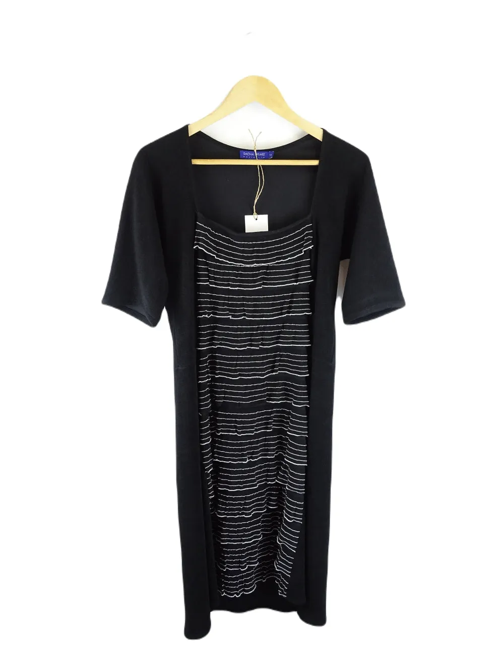 Sacha Drake Black And White Dress 16