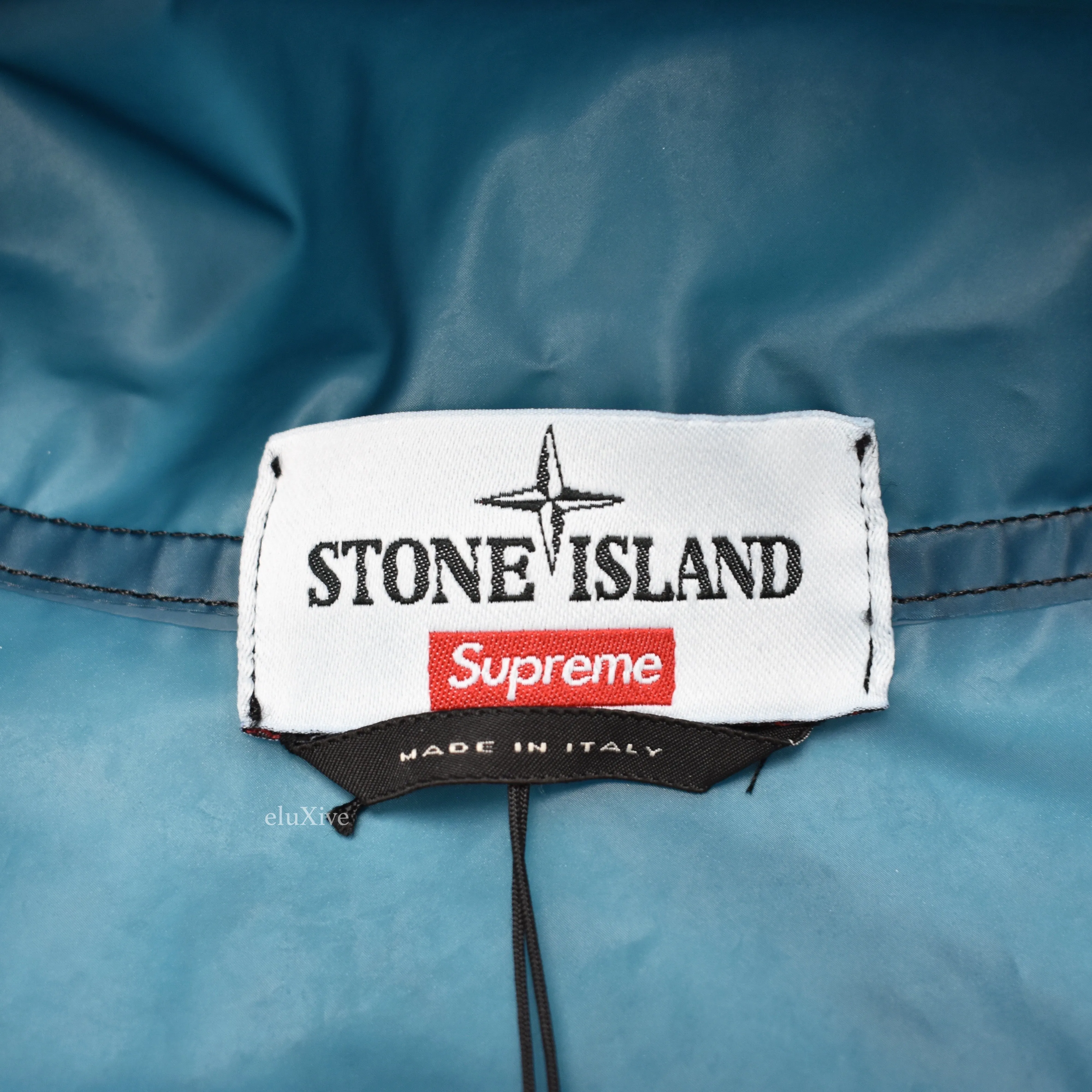Supreme x Stone Island - Poly Cover Anorak (Teal)