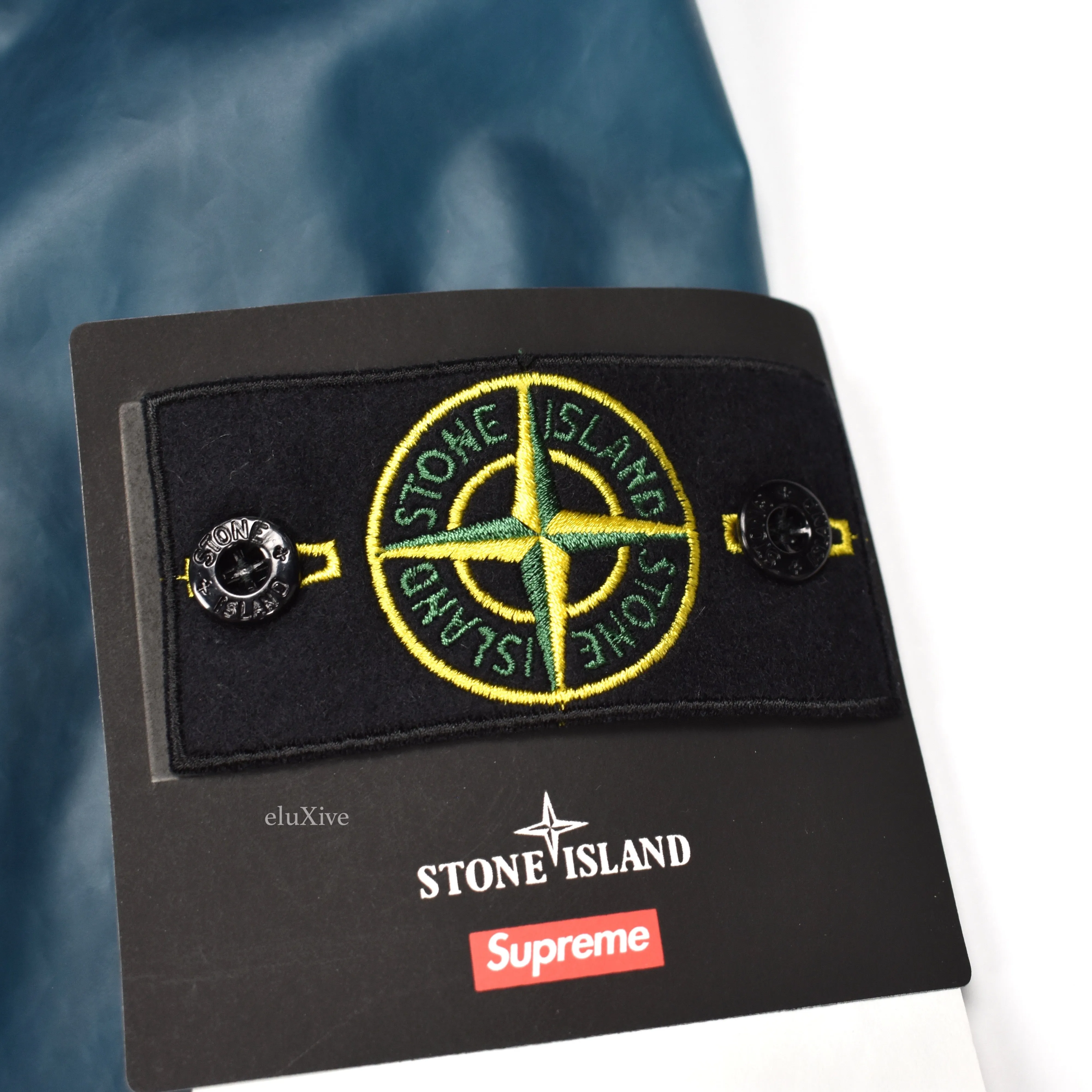 Supreme x Stone Island - Poly Cover Anorak (Teal)