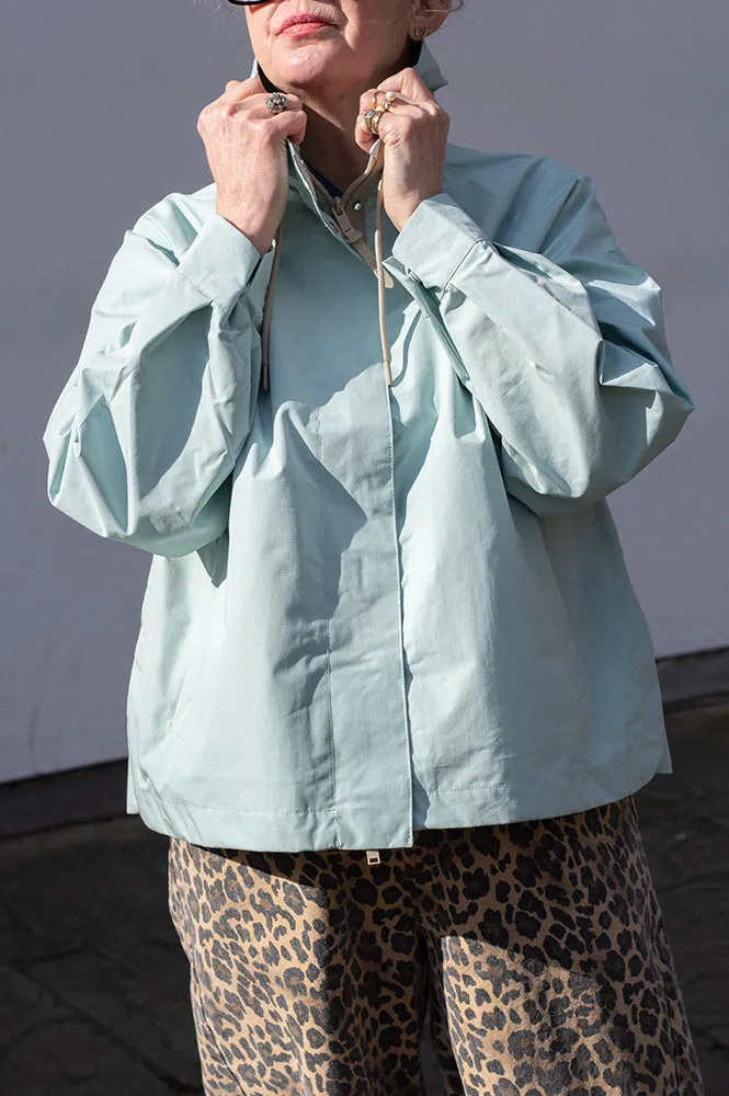 Tantä Dhuda Blue Haze Raincoat