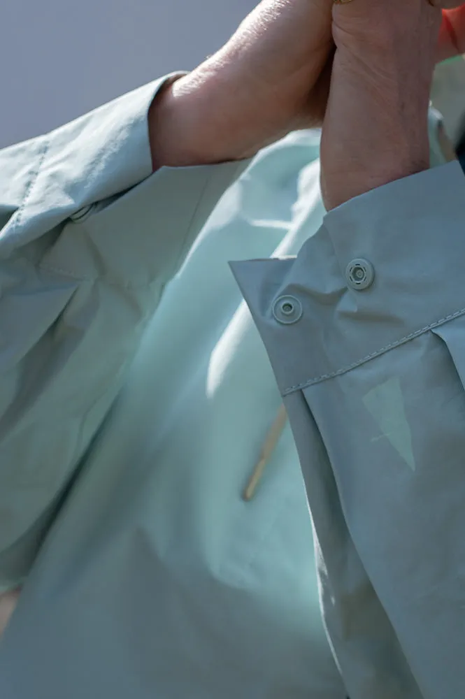 Tantä Dhuda Blue Haze Raincoat