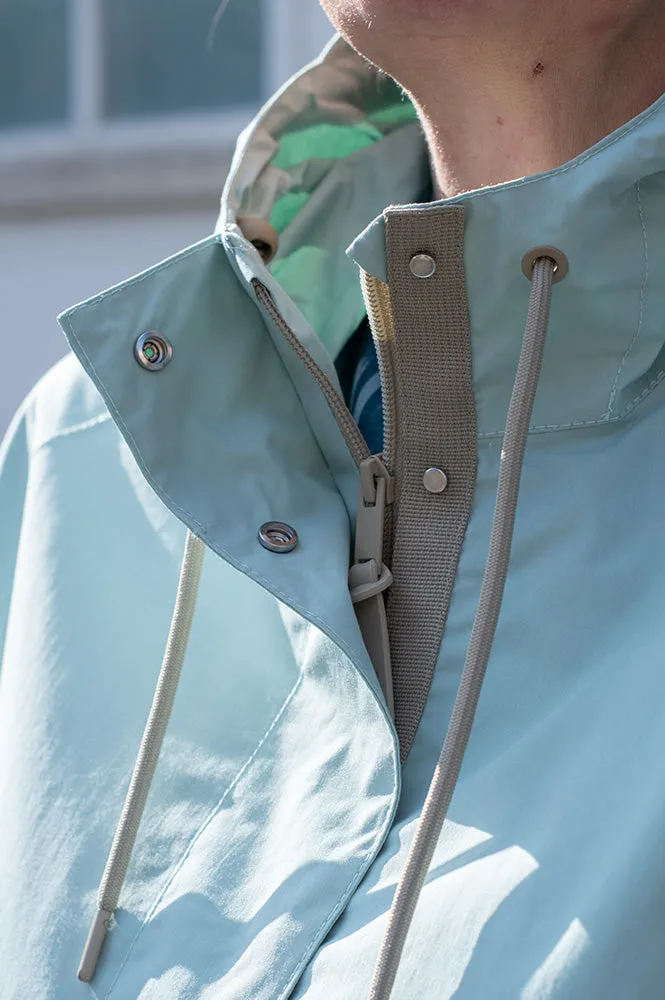 Tantä Dhuda Blue Haze Raincoat