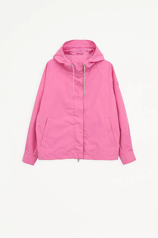 Tantä Dhuda Pink Cosmos Short Raincoat