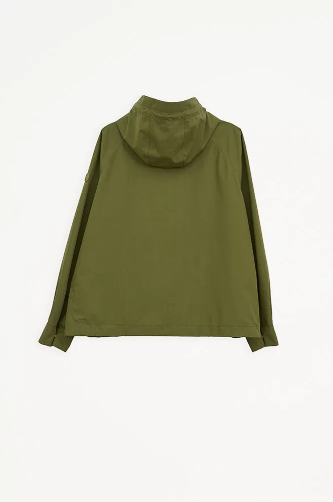Tantä Dhuda Sphagnum Short Raincoat
