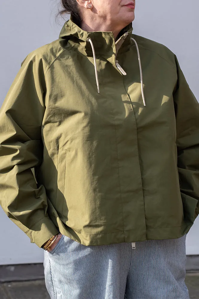 Tantä Dhuda Sphagnum Short Raincoat
