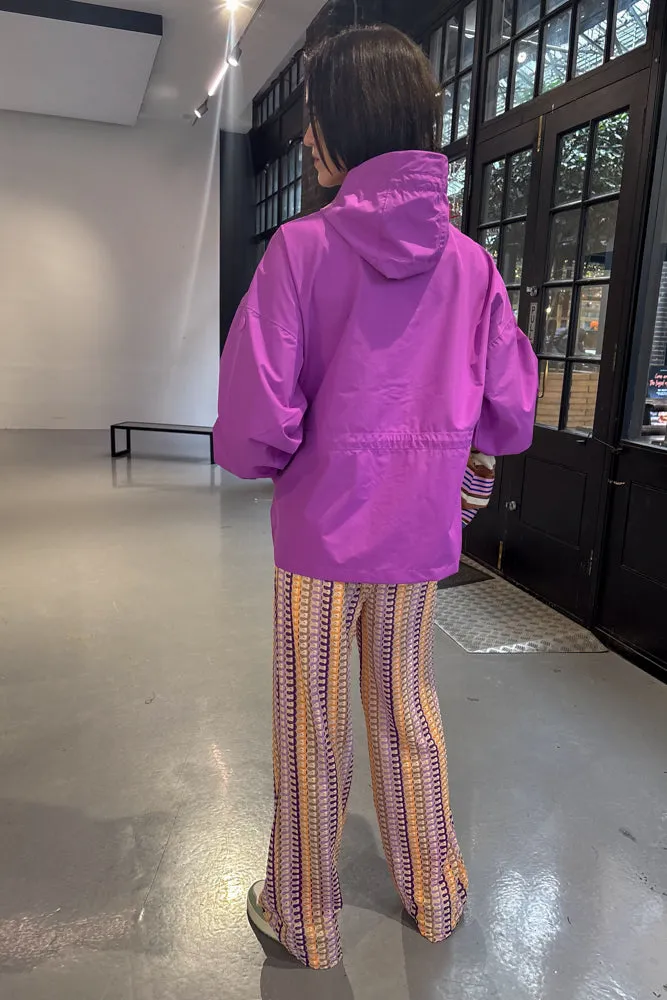 Tantä Lainoa Cattleya Orchid Short Raincoat