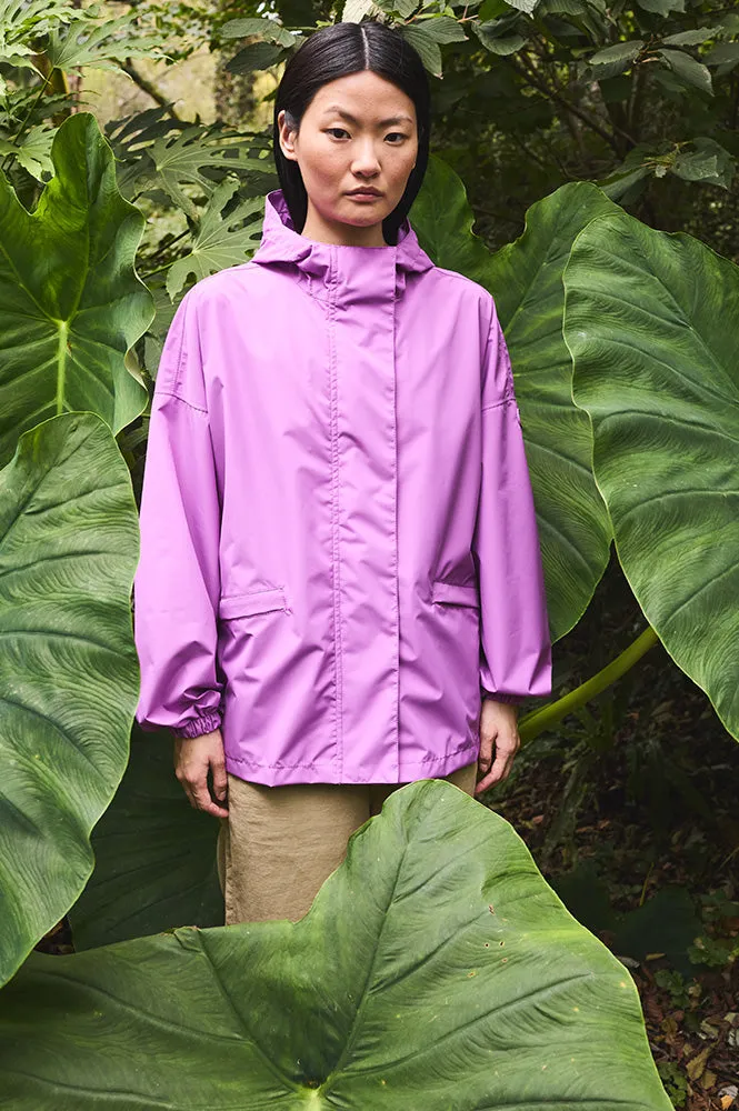 Tantä Lainoa Cattleya Orchid Short Raincoat