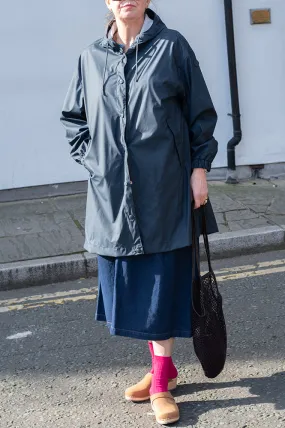 Tantä Mis Navy Raincoat