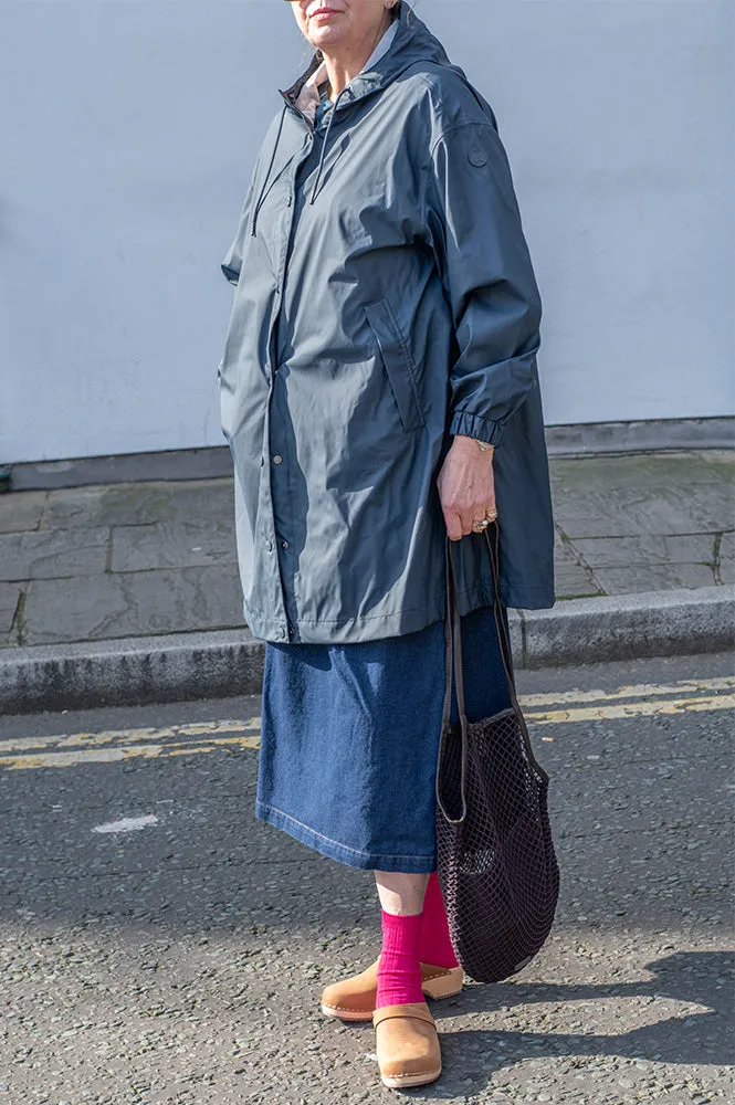 Tantä Mis Navy Raincoat