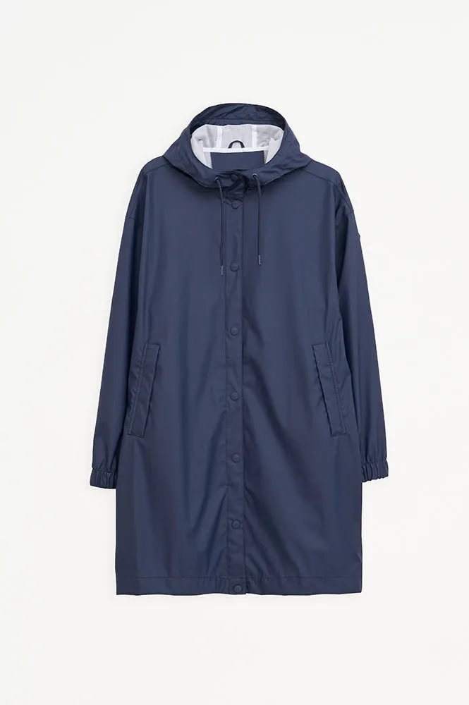 Tantä Mis Navy Raincoat