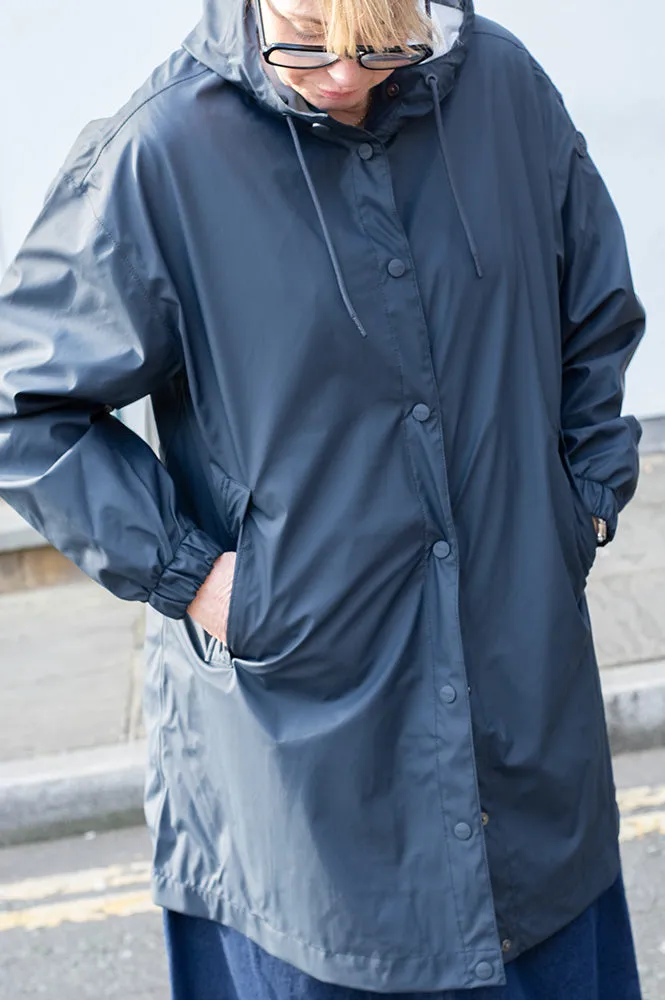 Tantä Mis Navy Raincoat
