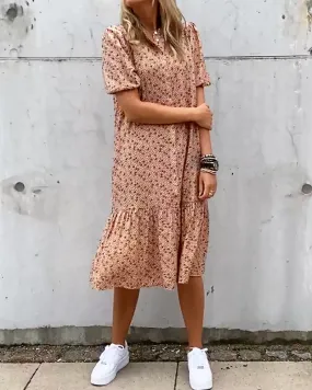 TastyHottie - Short sleeve print  shift dress