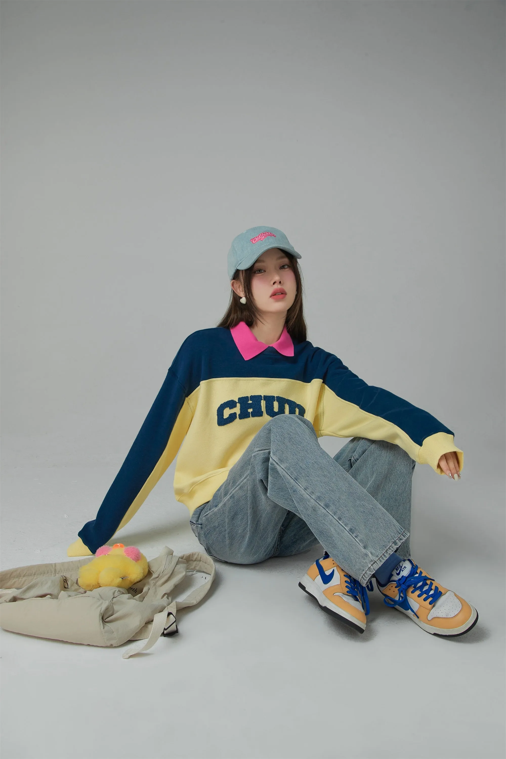 The Apple Of My Eye Loose-Fit Sweatshirt