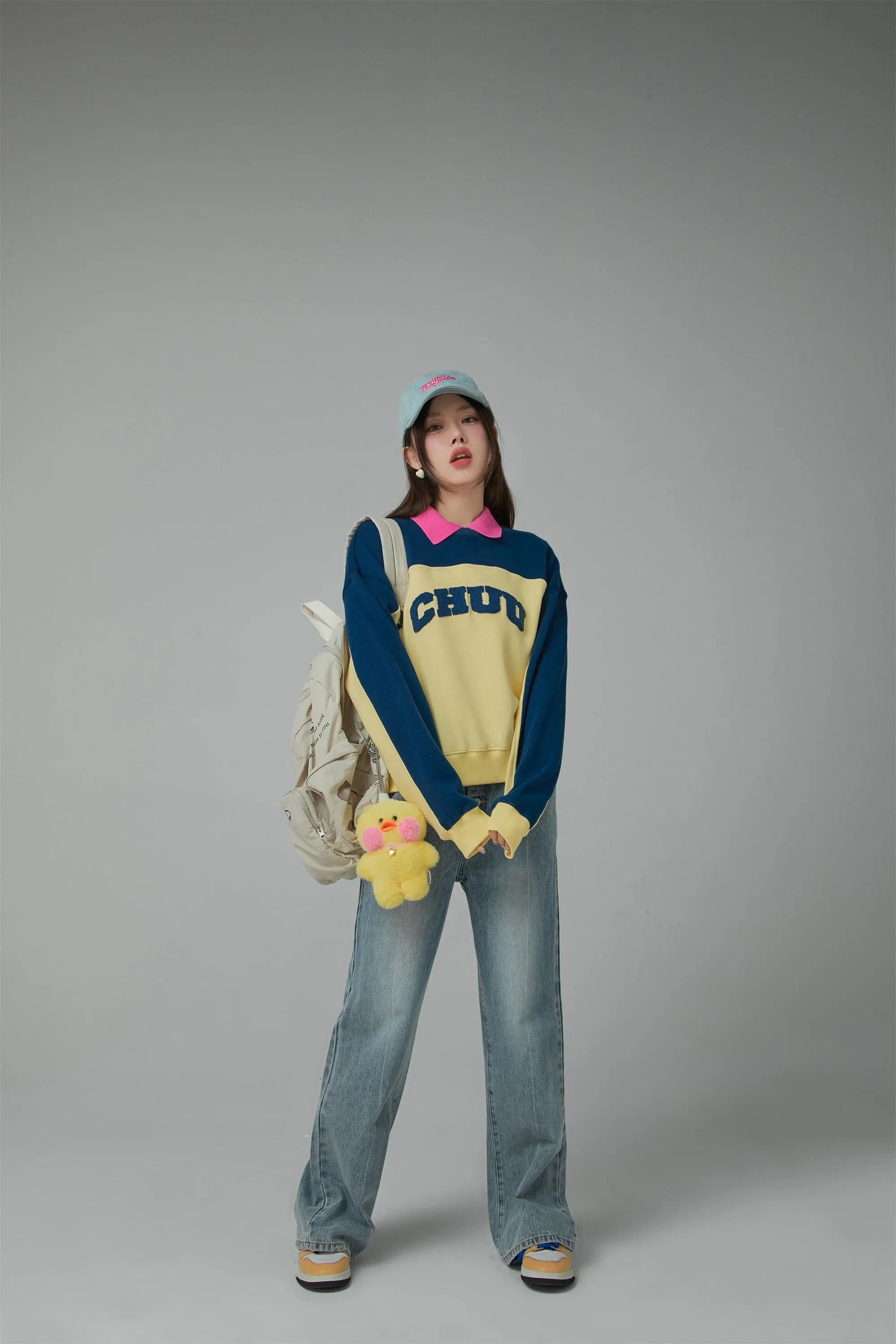The Apple Of My Eye Loose-Fit Sweatshirt