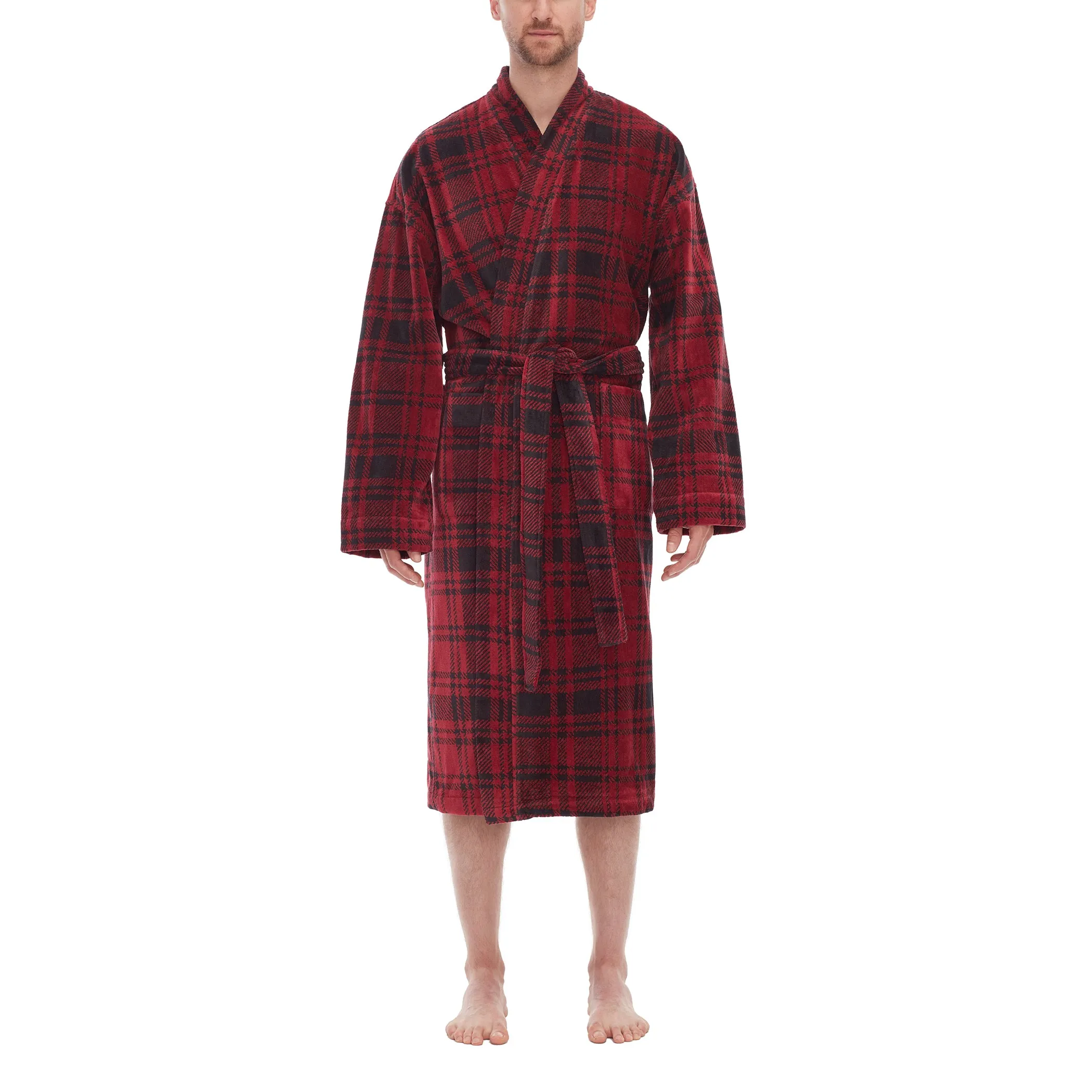 Tidings Terry Velour Kimono Robe
