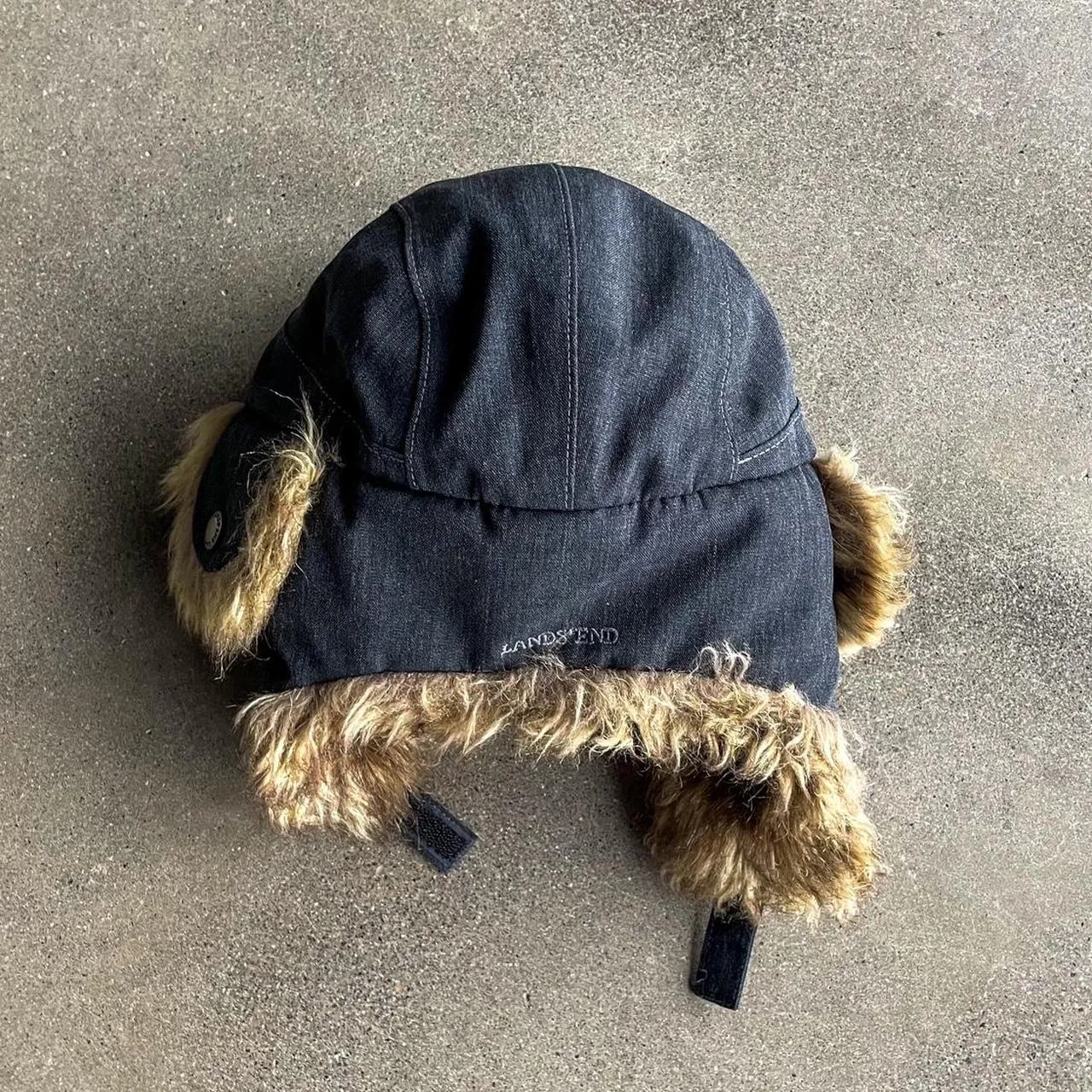 Vintage Land's End Trapper Hat