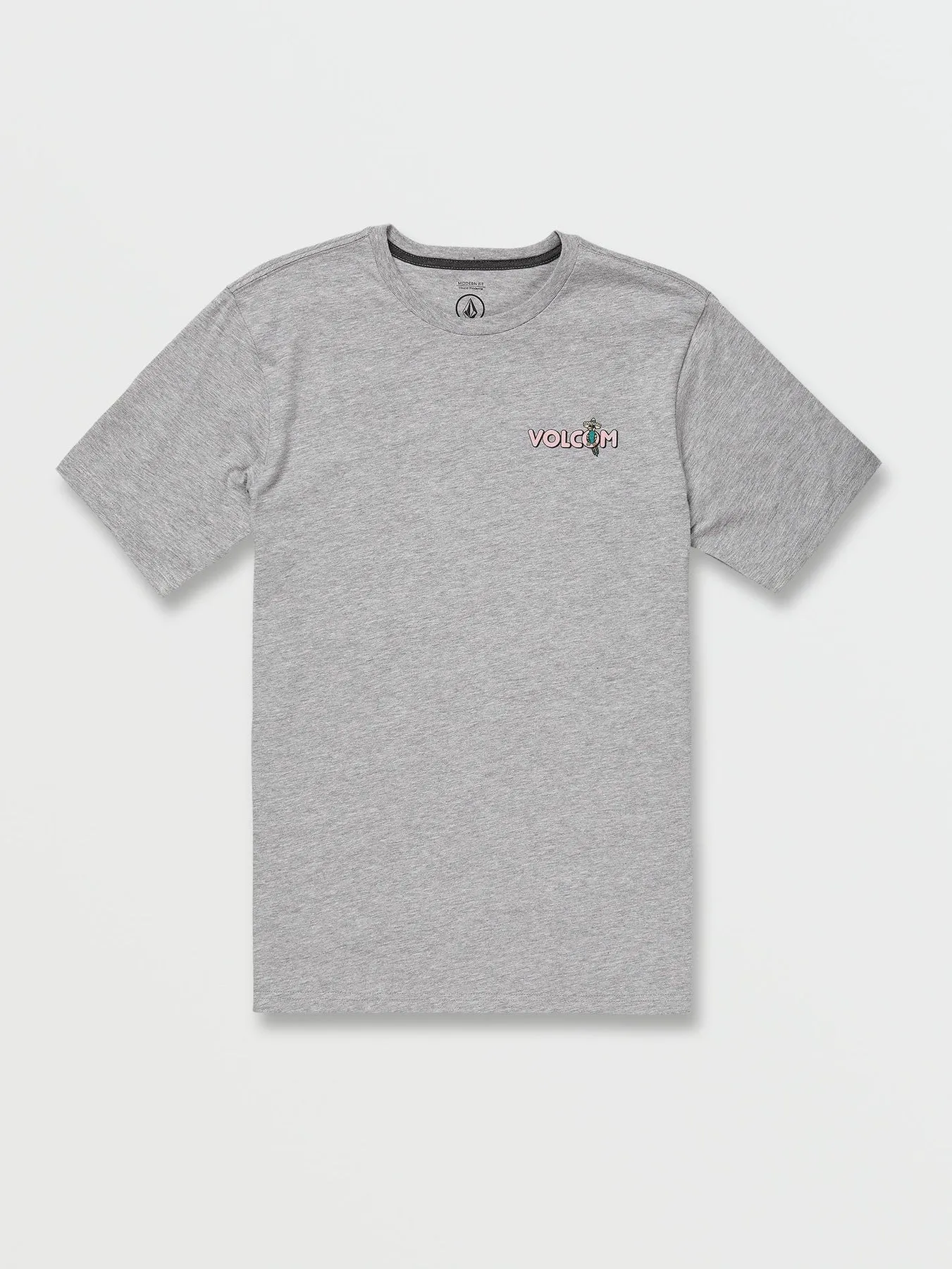 Volcom Chelada Tee-Ash Heather