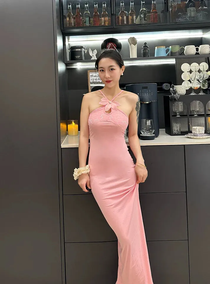 Vvsha Keyla Bodycon Maxi Dress