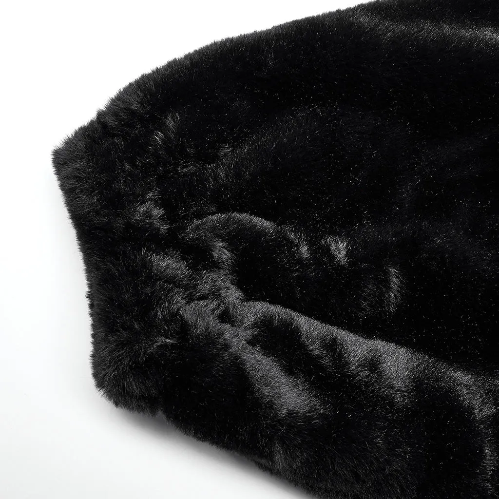 Warm thick plush plush bear ear hooded jacket OPY-719XCF