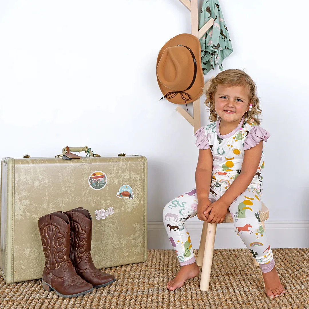 Wild and Free Two Piece Pajama Set