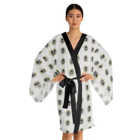 Wise Guy's Chess Club Long Sleeve Kimono Robe (AOP)