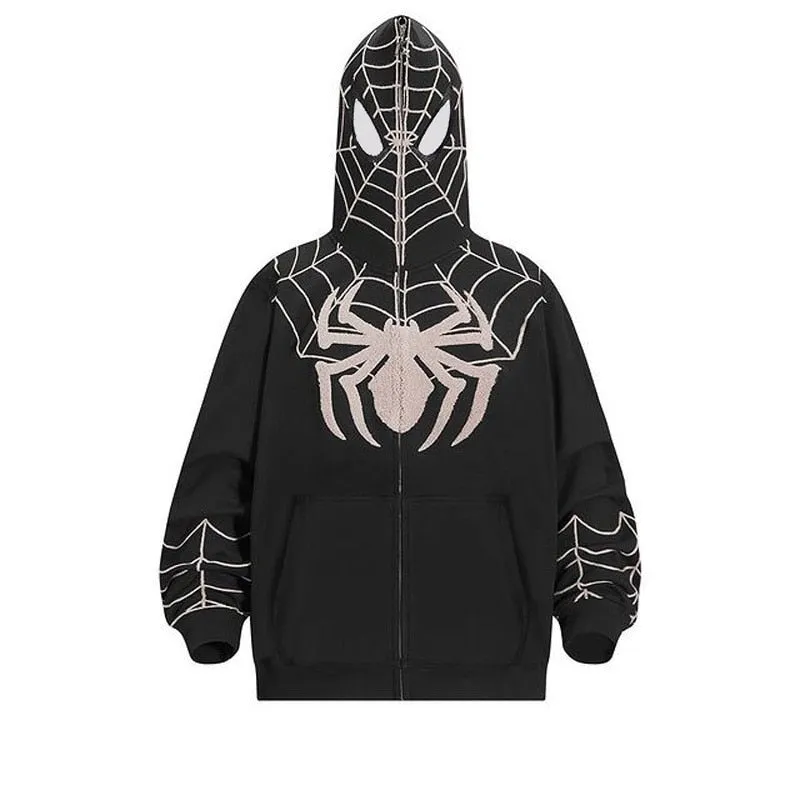 Women Retro streetwear Hip Hop Jacket hoodie